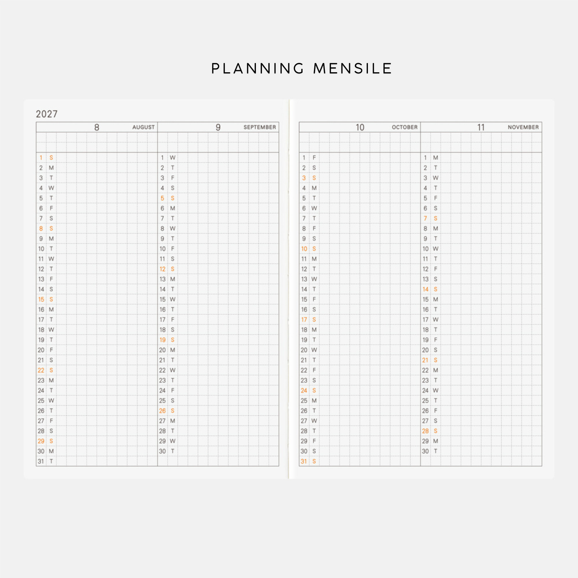 Hobonichi Planner Book A6