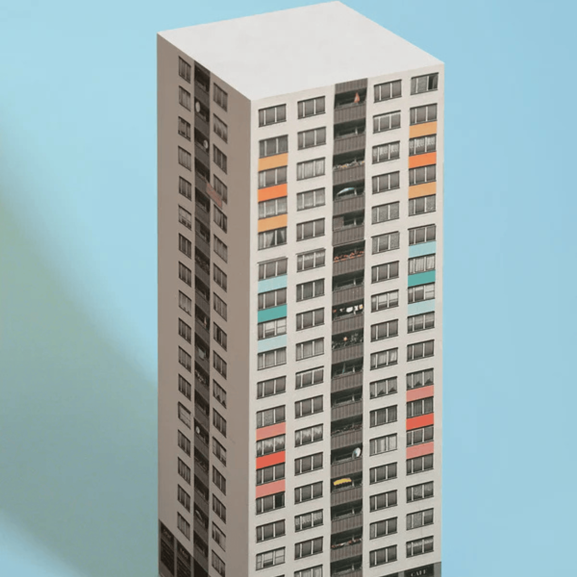 Seltmann Publishers Notes Paper Tower Paperscraper® Notes - Berlin