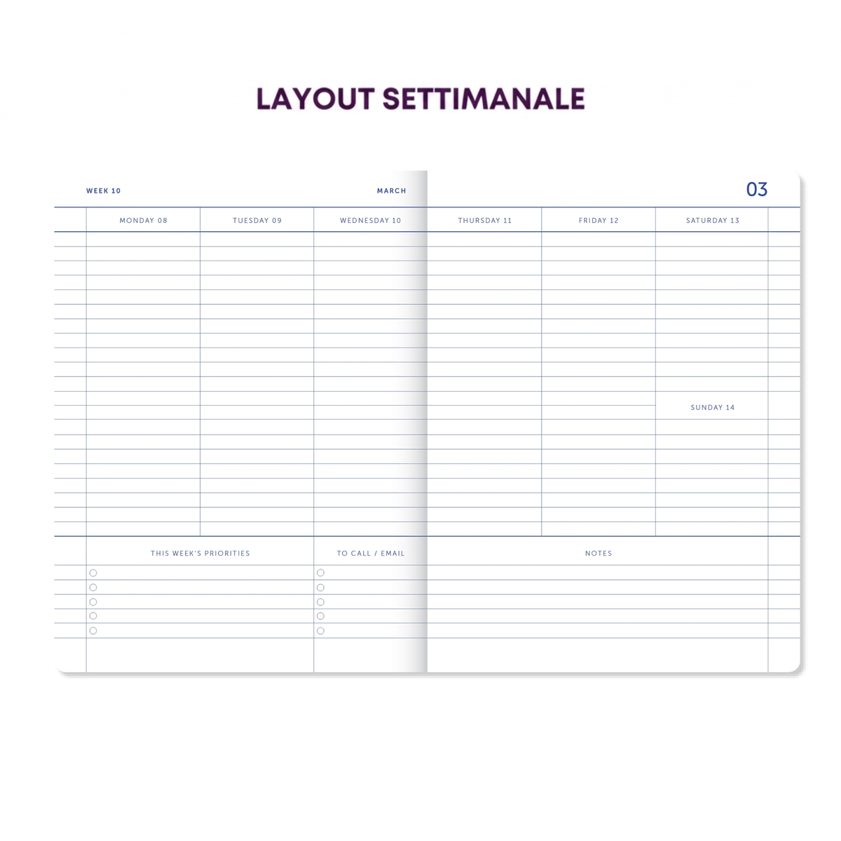 Agenda My Journal Diary 2027 - A5 Flow