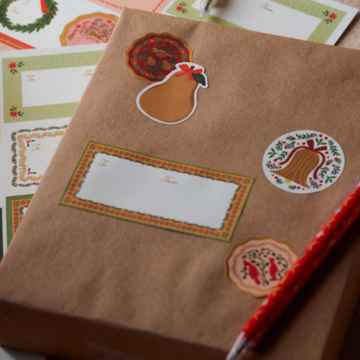 Stickers Set Christmastide Rifle Paper