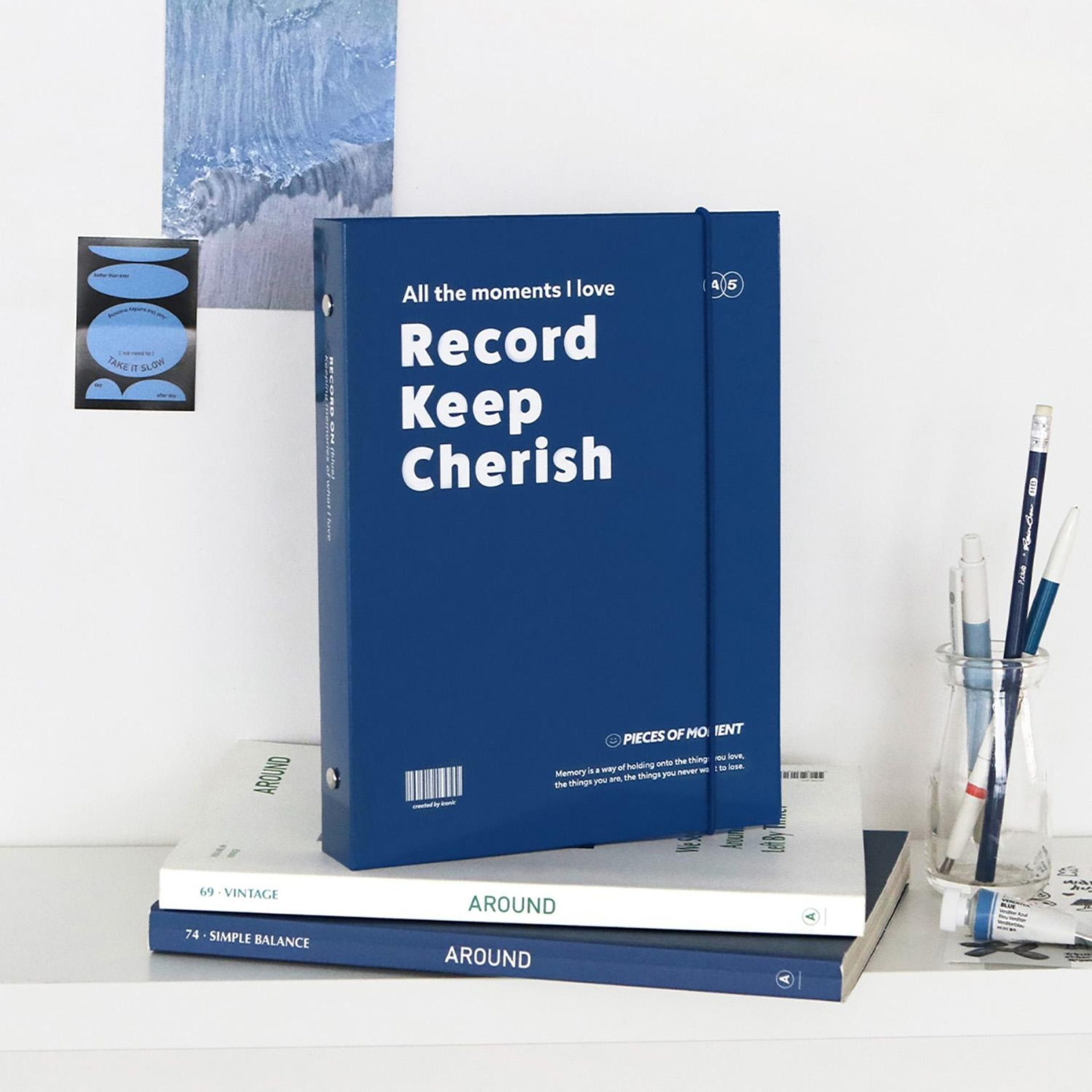 Record On 6 Ring Binder A5