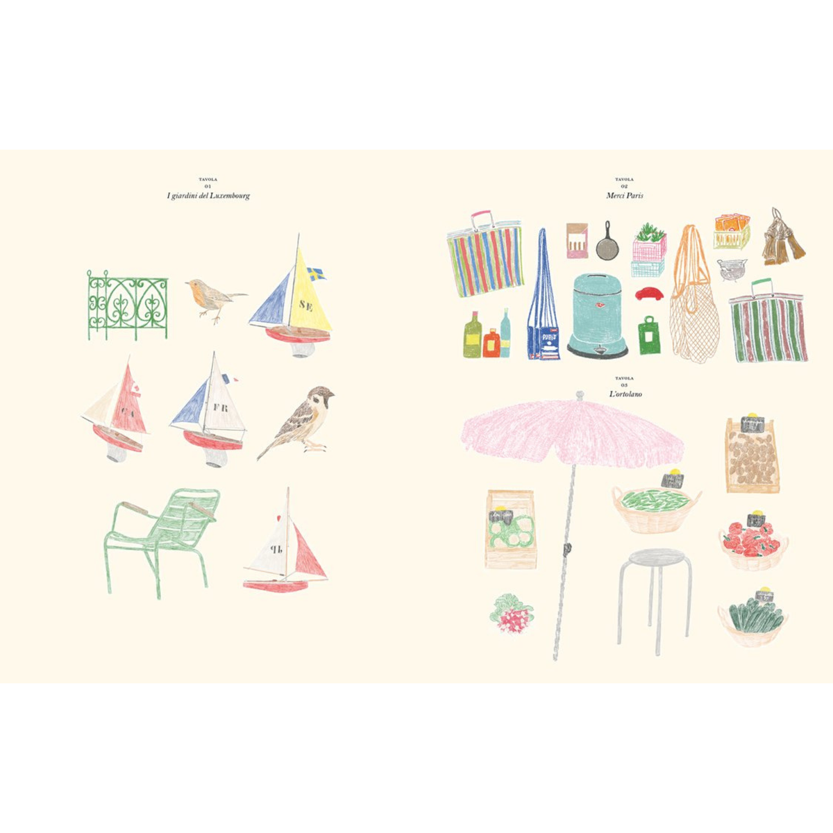 Parigi - Sticker & Coloring Book