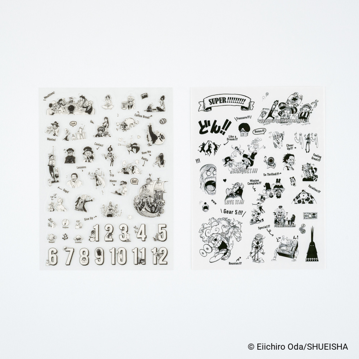 Hobonichi Accessories: One Piece Sticker Set
