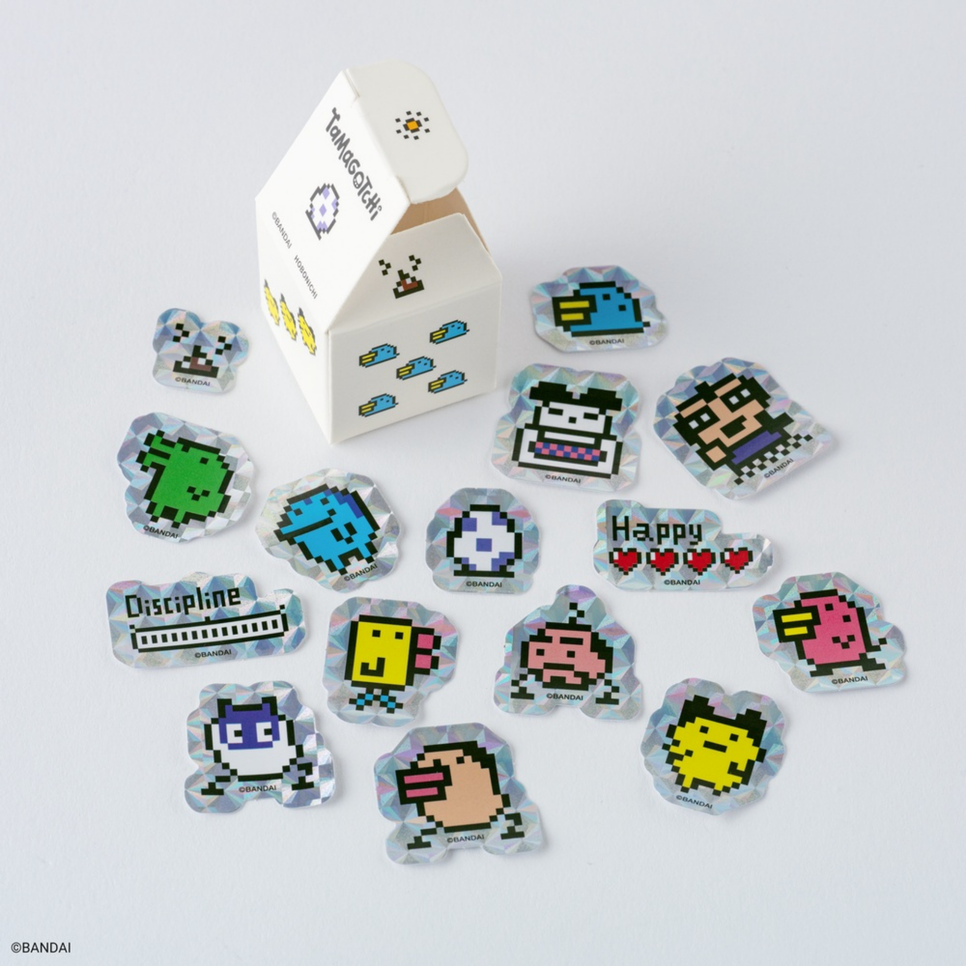 Hobonichi Accessories: Tamagotchi: Flake Stickers (Set of 3 Boxes)
