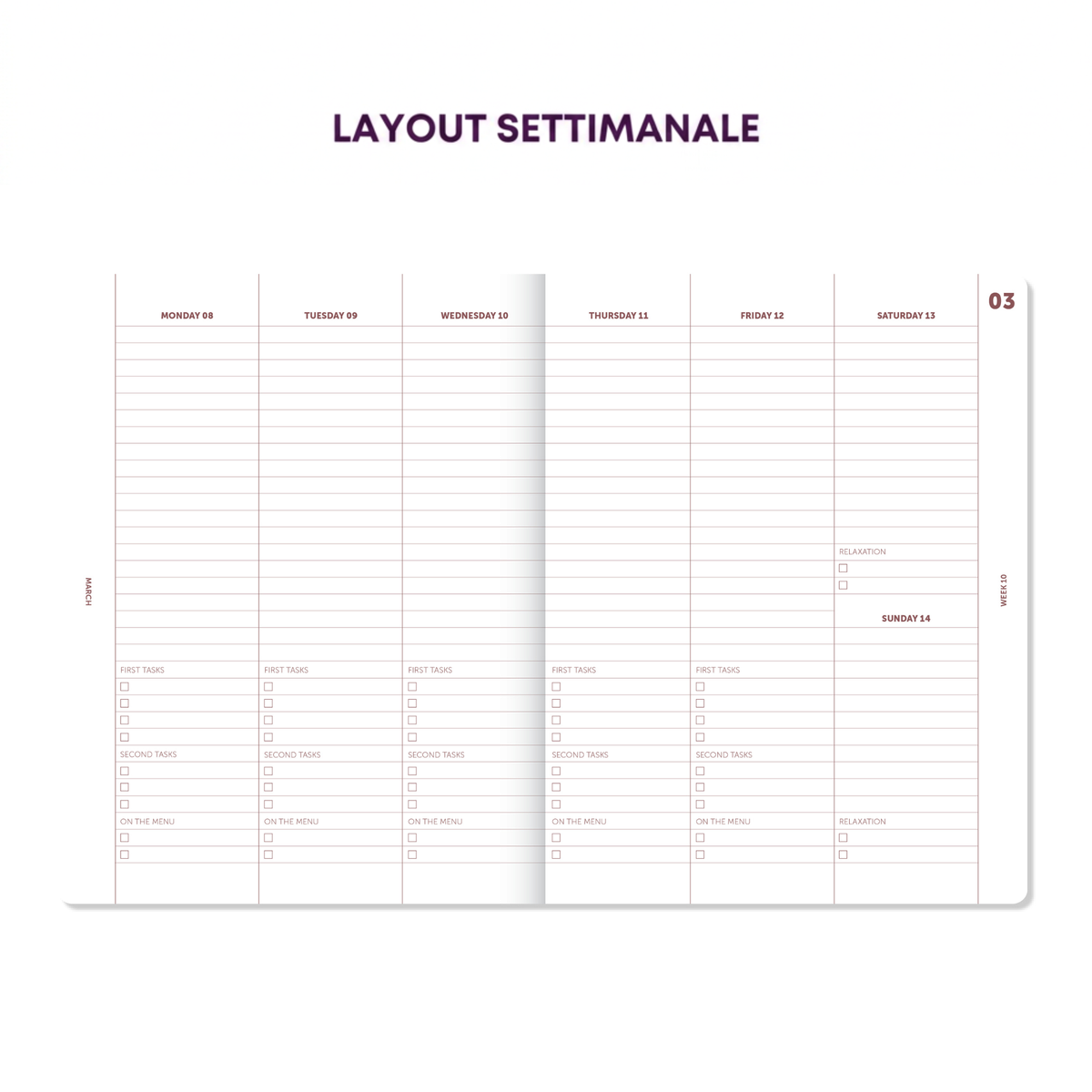 Agenda A-Planner Linen 2027