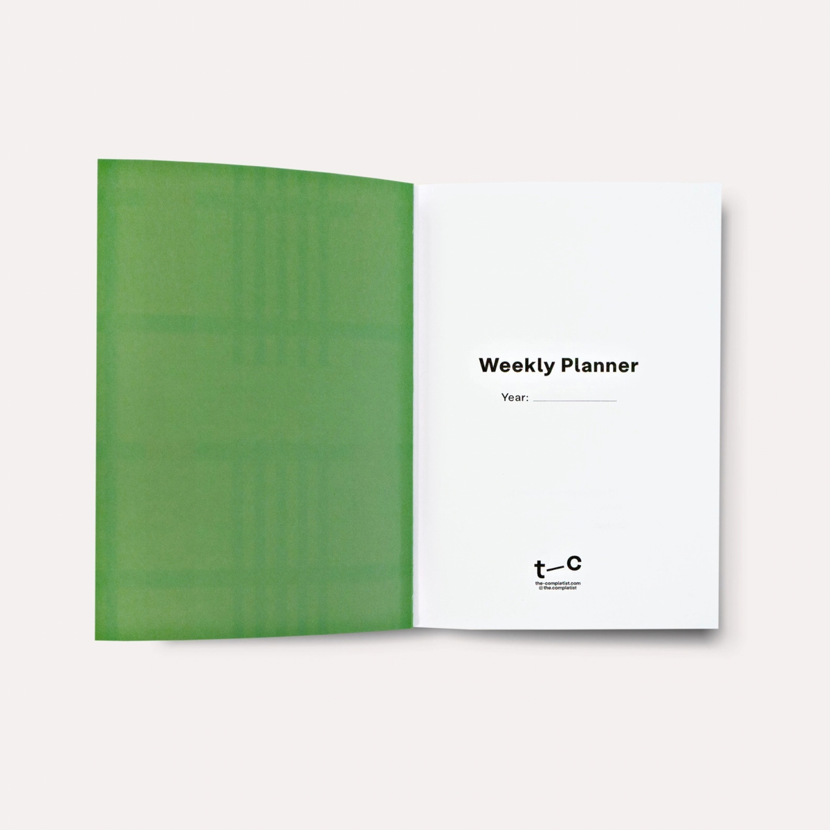 Weekly Planner Pocket Bamboo