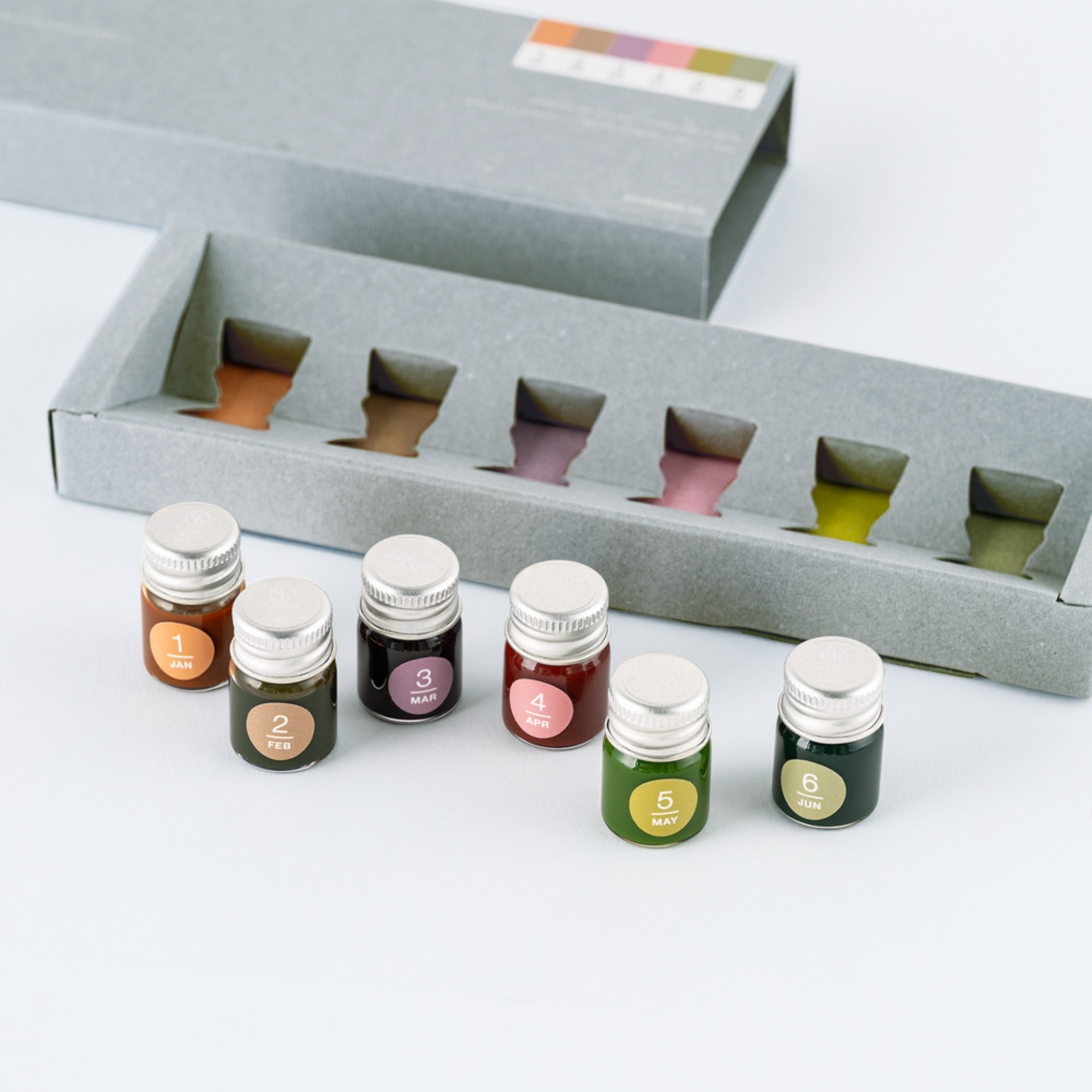 Hobonichi Accessories: Kakimori Mini Ink Bottle Set