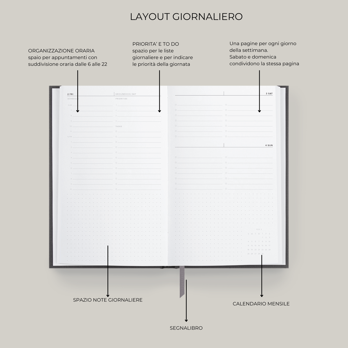 Agenda Giornaliera Daily 2027