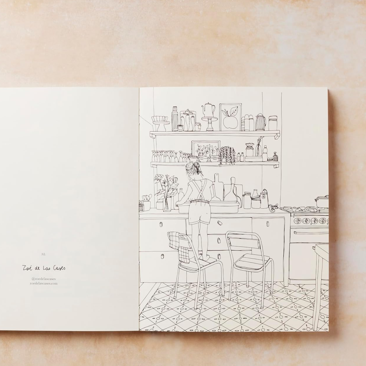 Zoé de Las Cases - Colouring Book Intérieurs