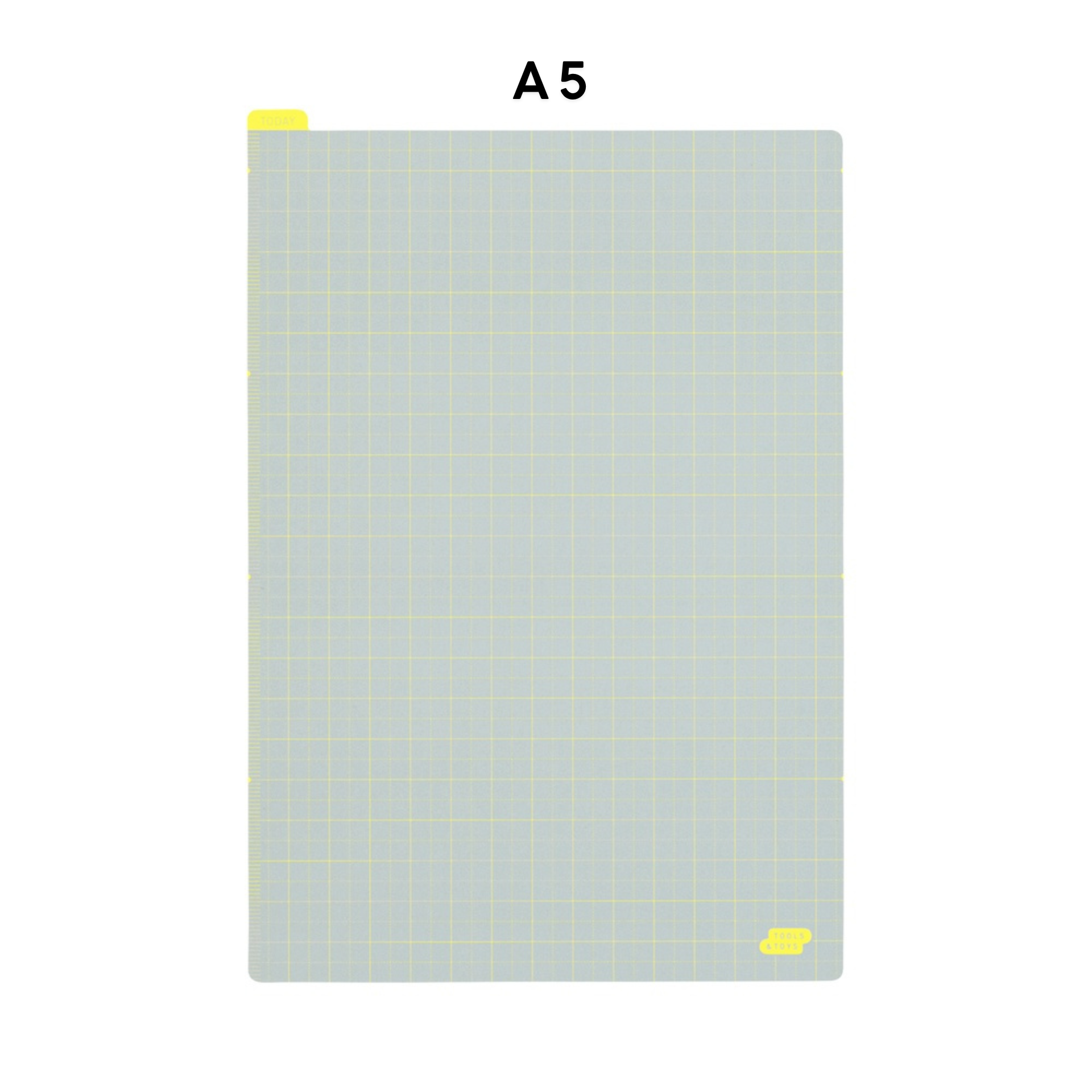 Hobonichi Accessories: Sottopagina Pencil Board Ice Gray x Yellow