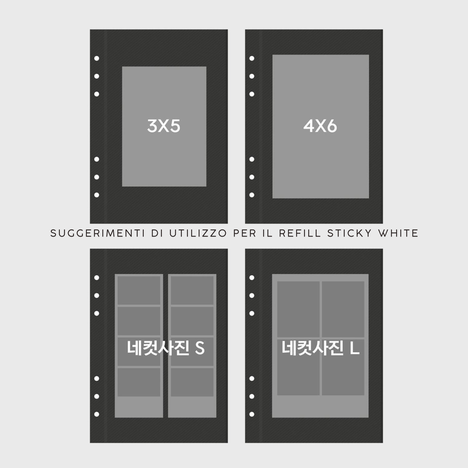 Refill Record On 6 Ring Binder A5