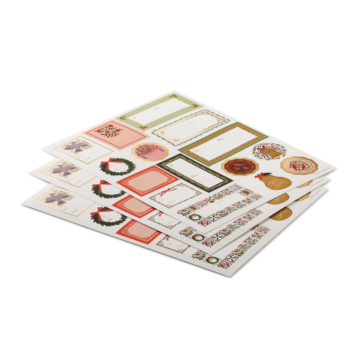 Stickers Set Christmastide Rifle Paper
