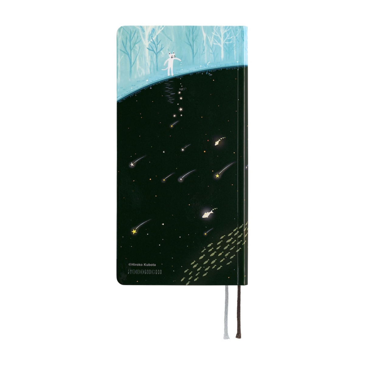 Hobonichi Weeks 2027 - Hiroko Kubota - Meteor Shower in the Light Blue Forest