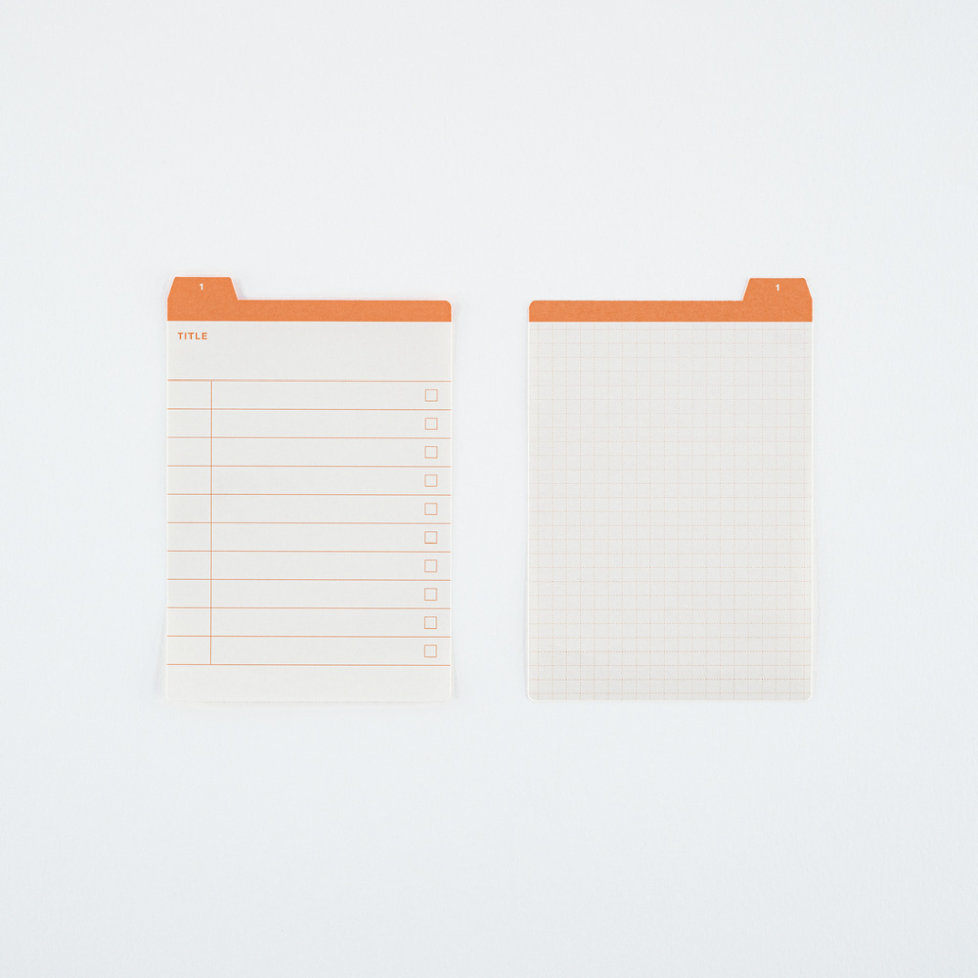 Hobonichi Accessories: TSUKI no IRO: 12 Month Index Pockets