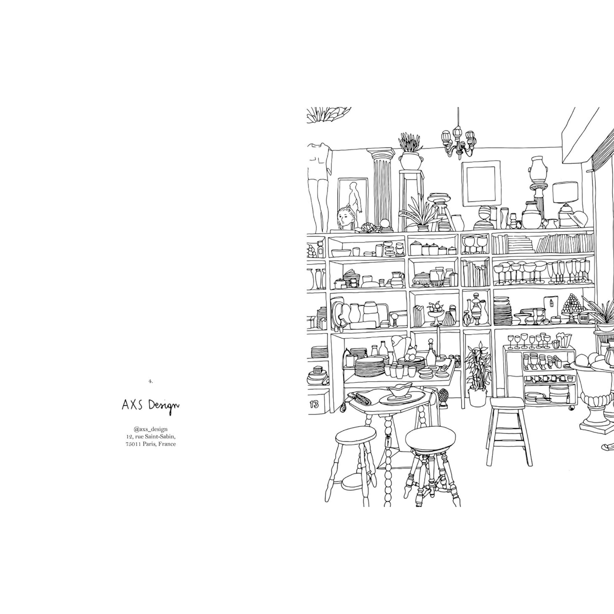 Zoé de Las Cases - Colouring Book Intérieurs