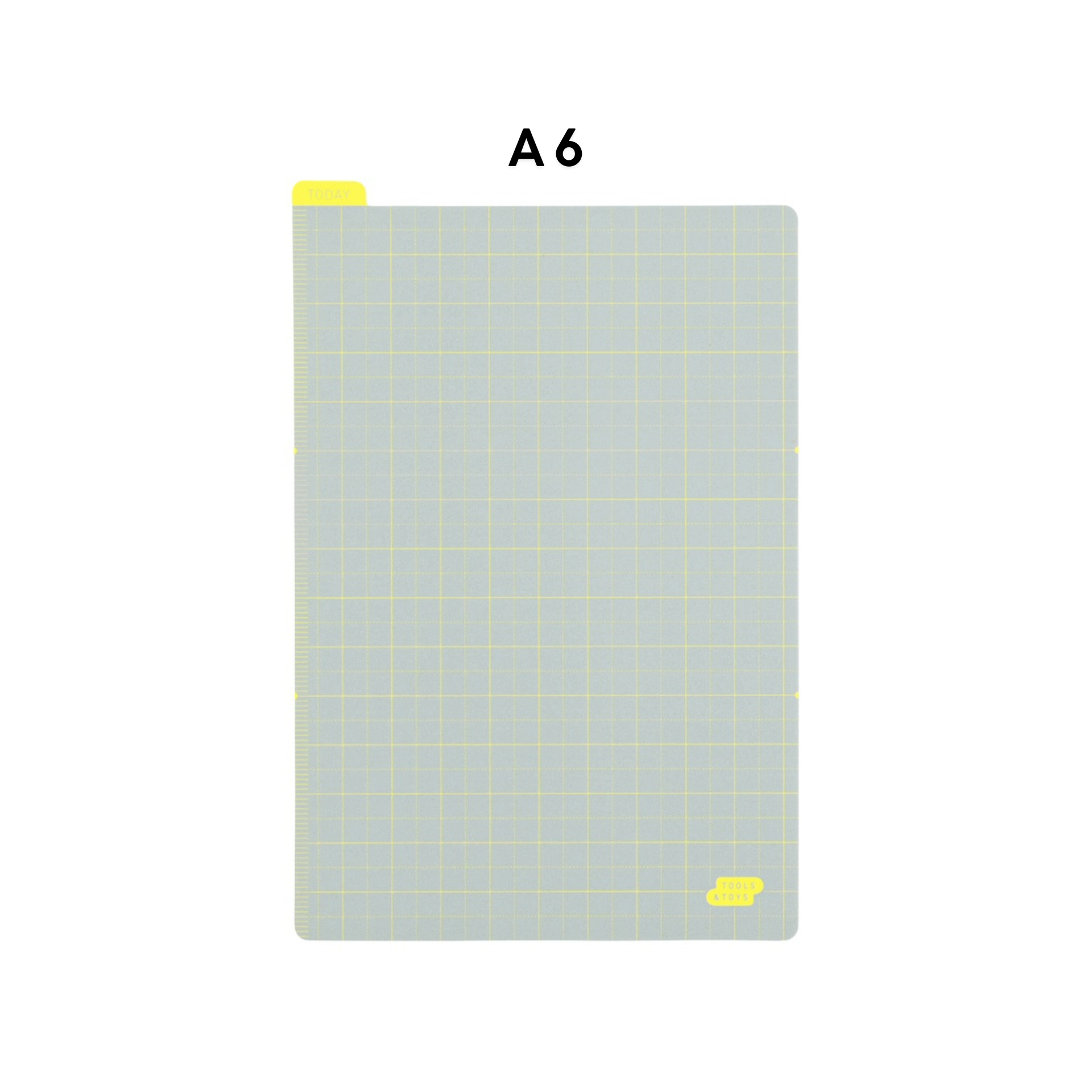 Hobonichi Accessories: Sottopagina Pencil Board Ice Gray x Yellow