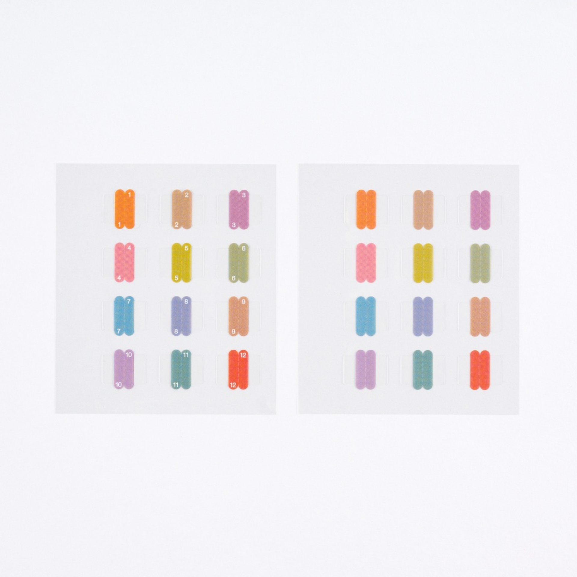 Hobonichi Accessories: TSUKI no IRO: Index Stickers