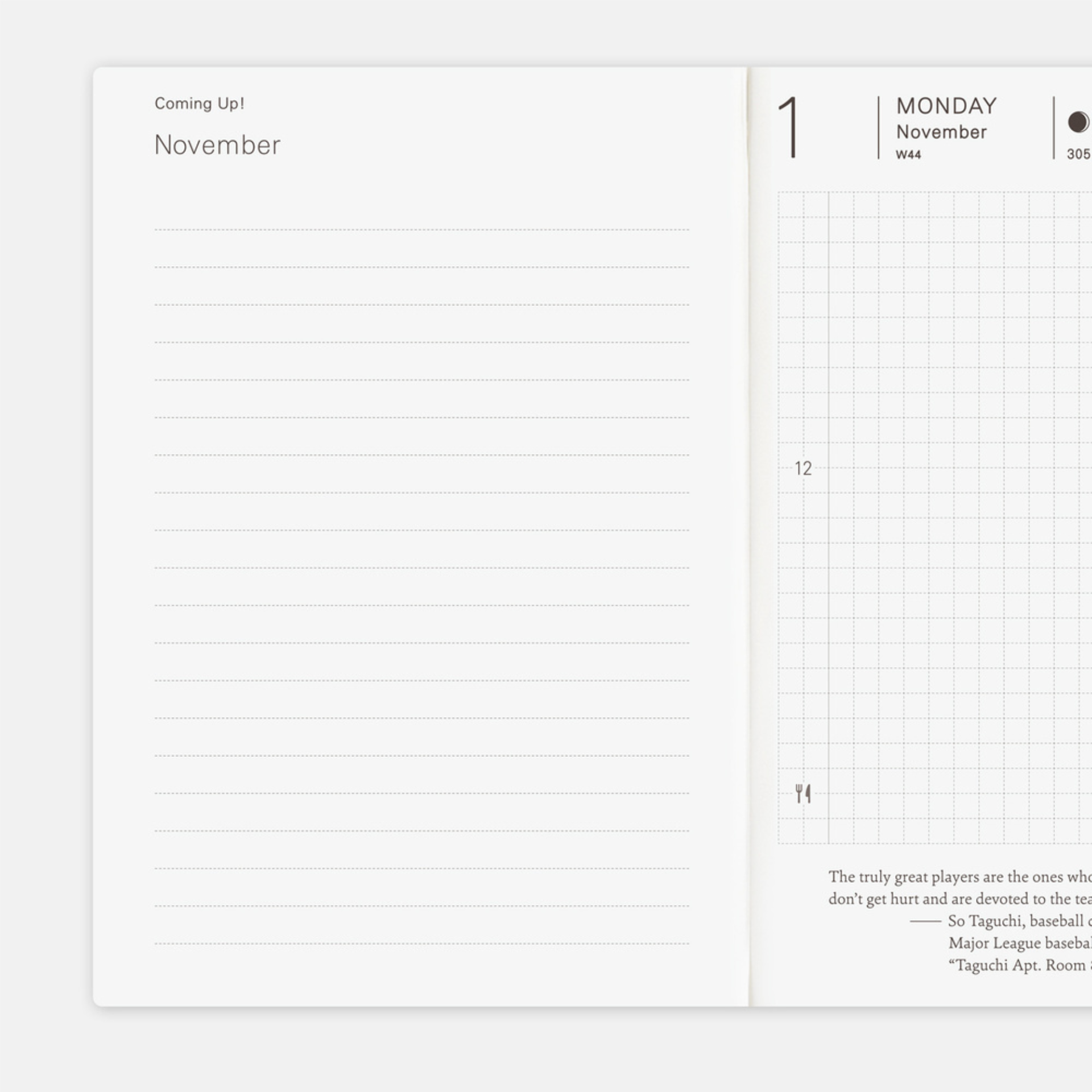 Hobonichi Planner Book A6