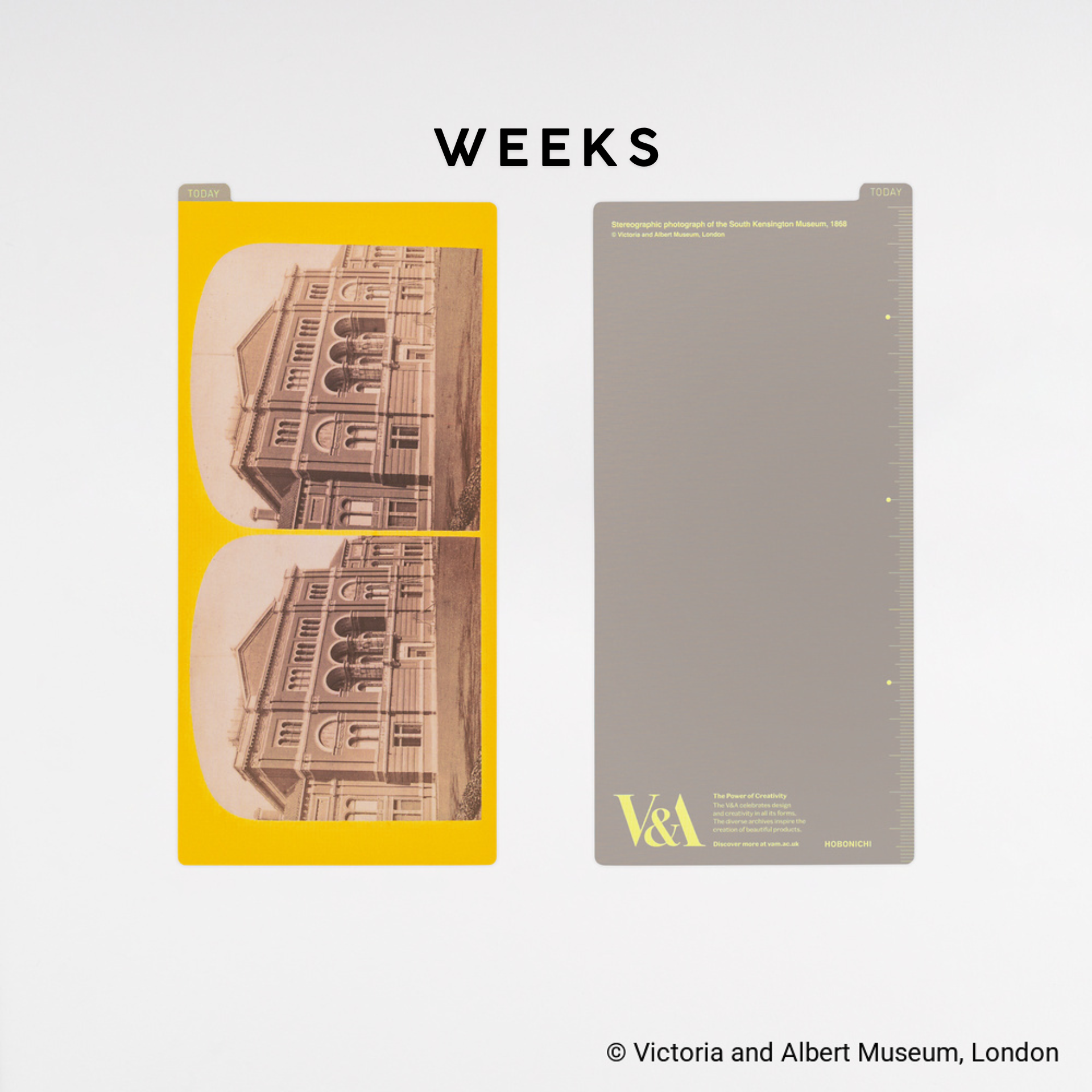 Hobonichi Accessories: Sottopagina Pencil Board V&A