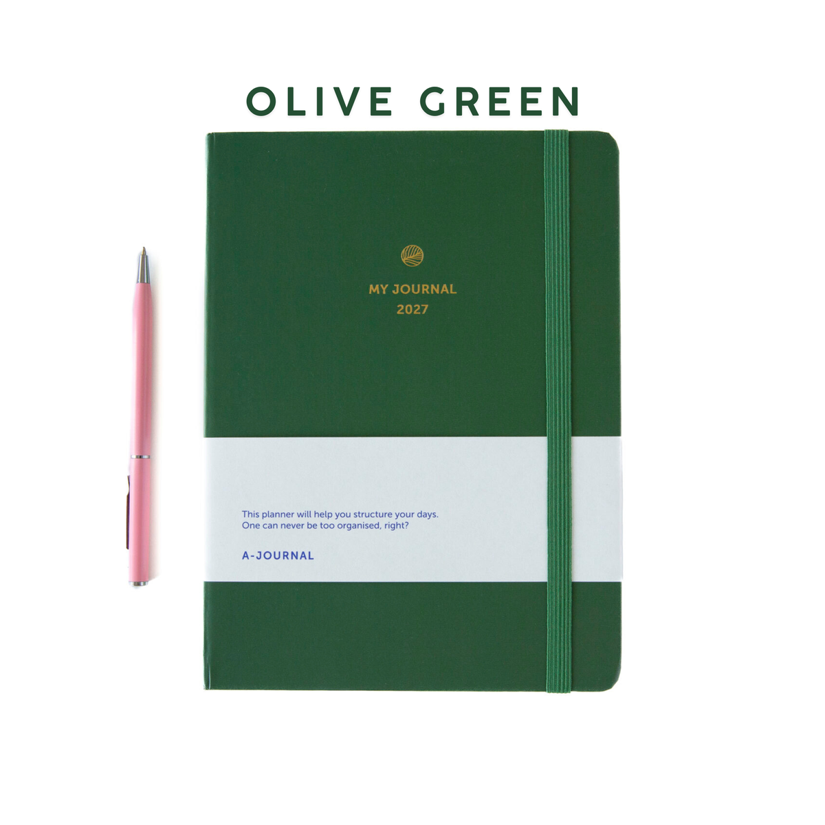 Agenda My Journal Diary 2027 - A5 Monocolor