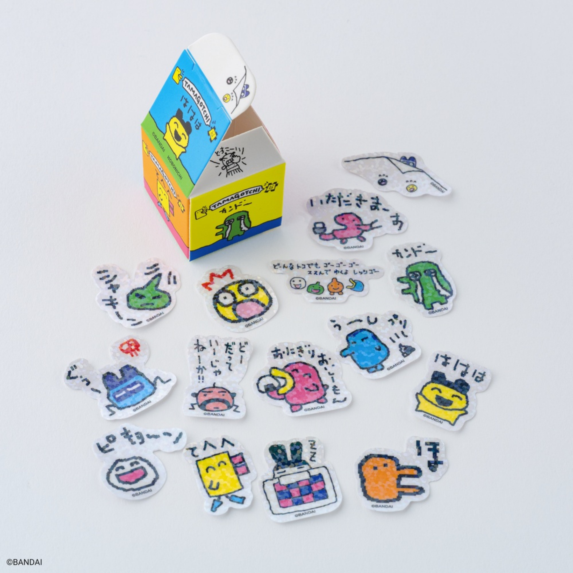 Hobonichi Accessories: Tamagotchi: Flake Stickers (Set of 3 Boxes)