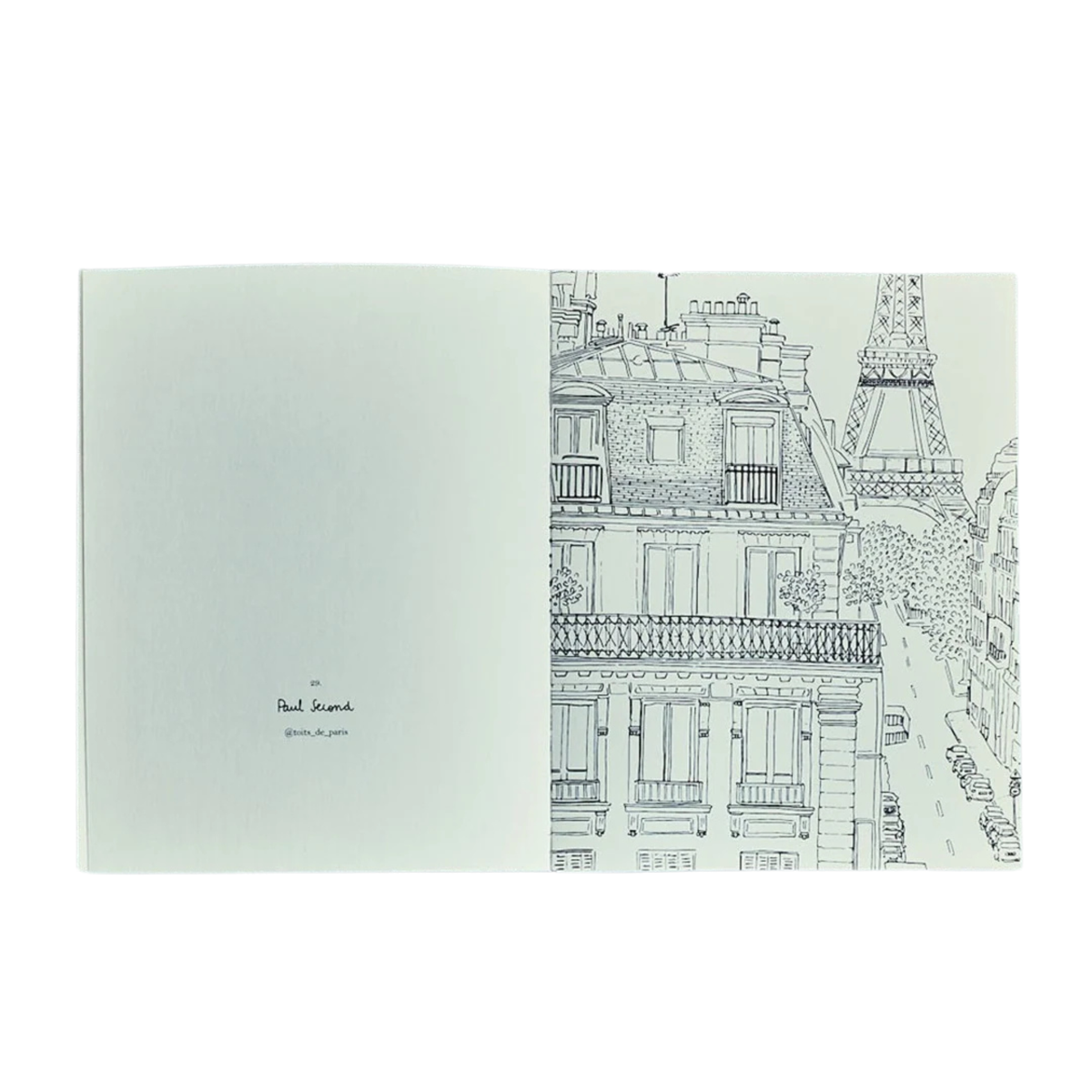 Zoé de Las Cases - Colouring Book Paris