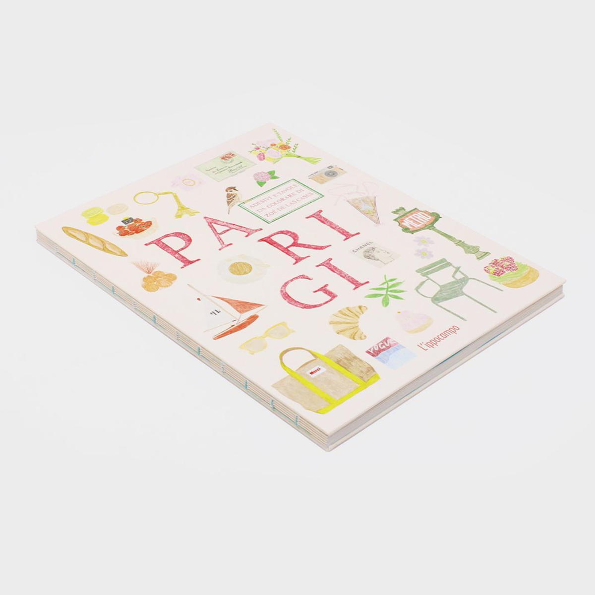 Parigi - Sticker & Coloring Book