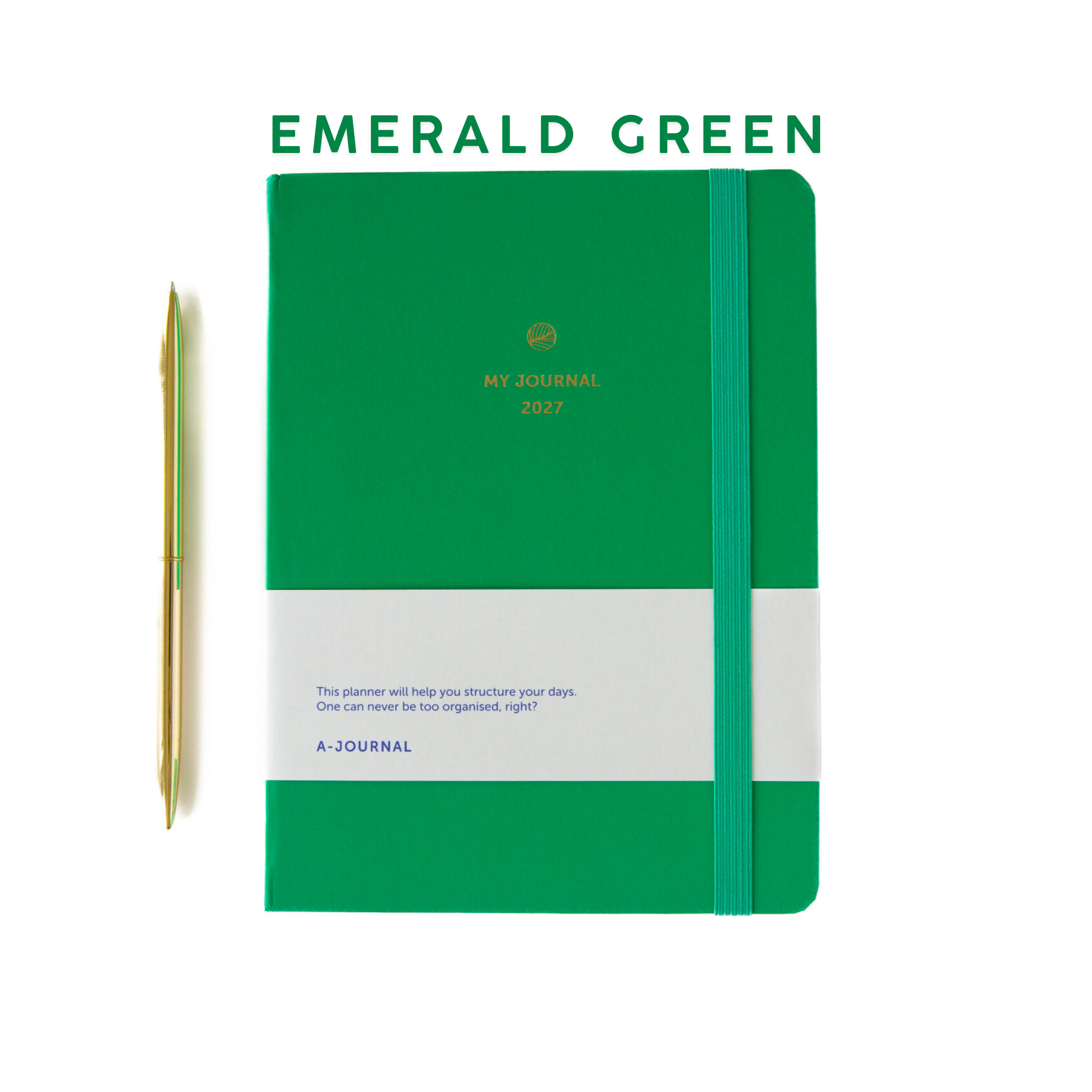 Agenda My Journal Diary 2027 - A5 Monocolor