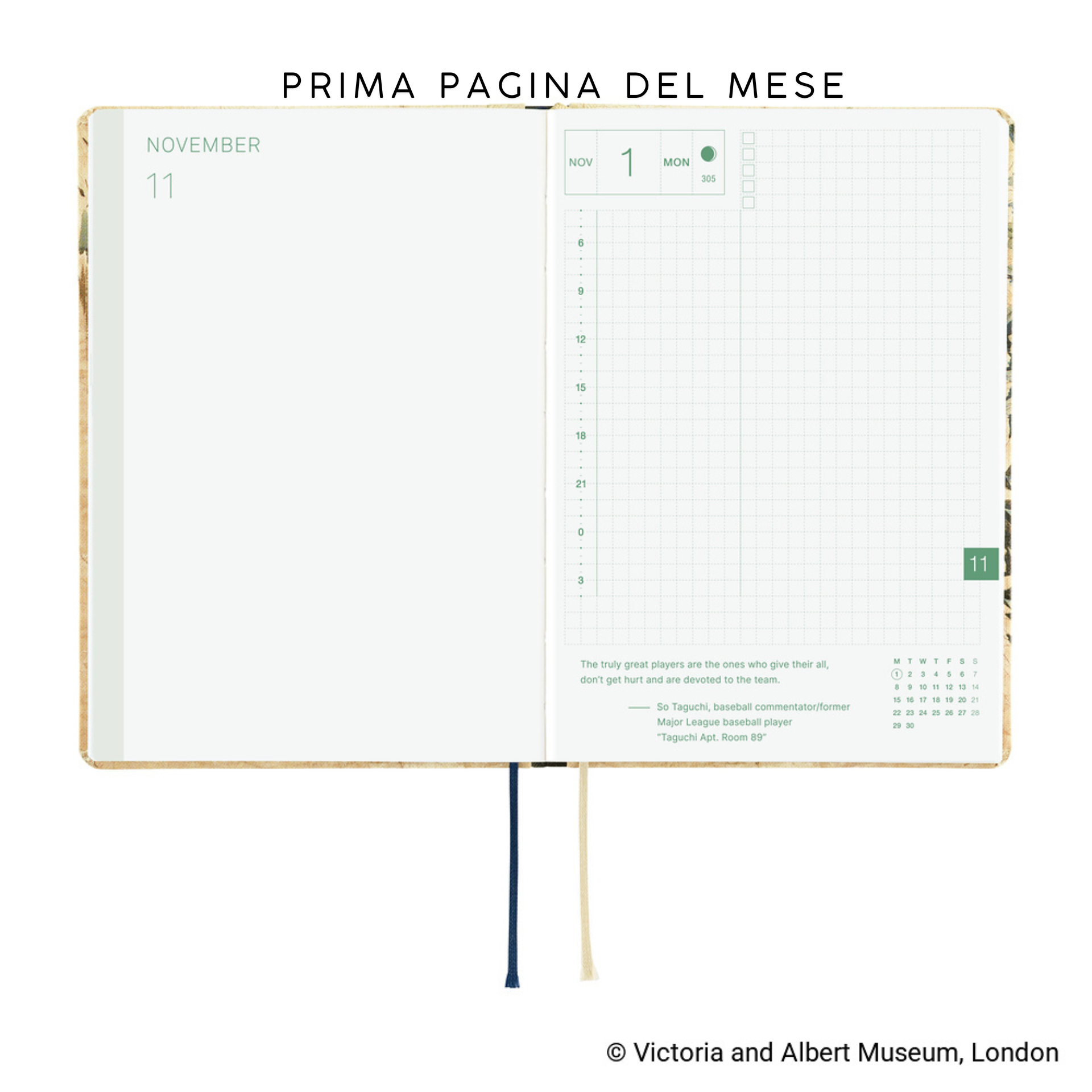 Hobonichi HON 2027  - V&A Vine