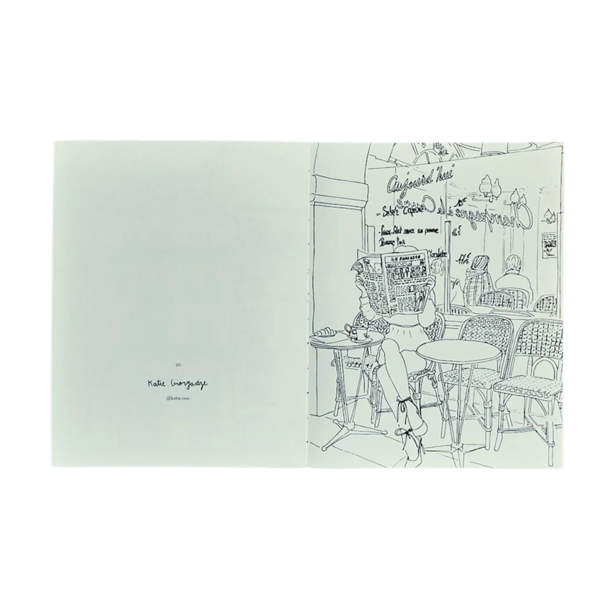 Zoé de Las Cases - Colouring Book Paris