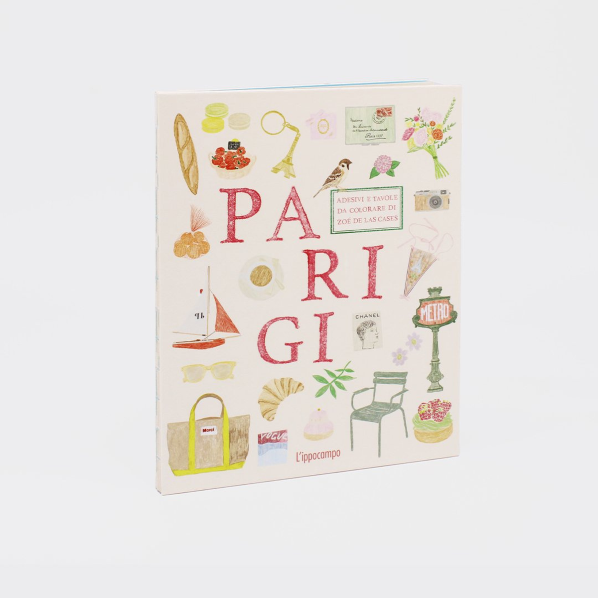 Parigi - Sticker & Coloring Book