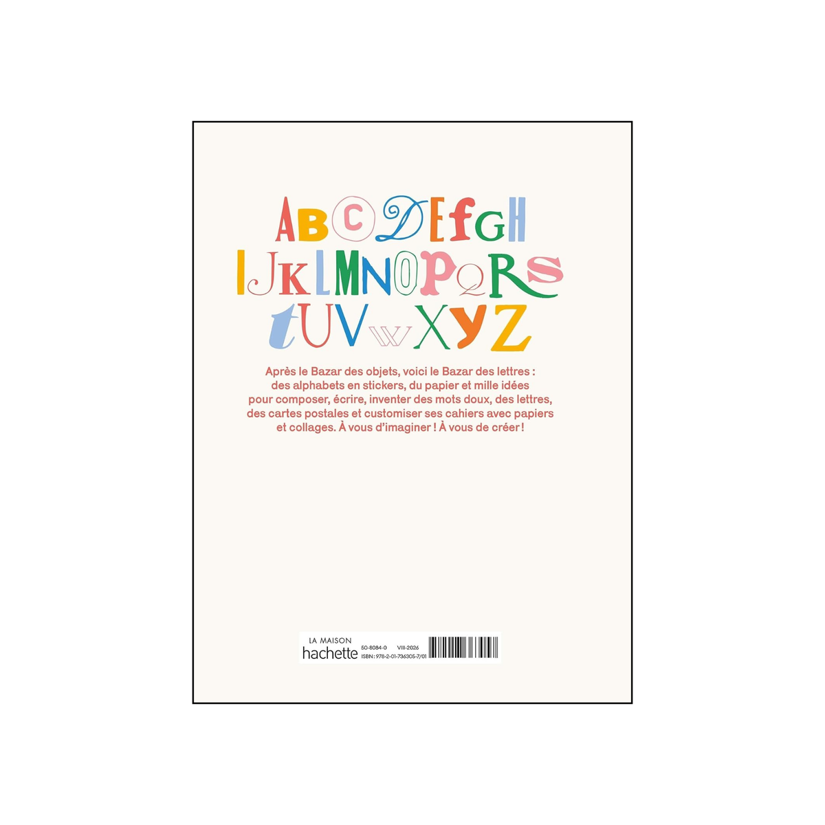 Zoé de La Cases - Le Bazar Des Lettres Sicker Book
