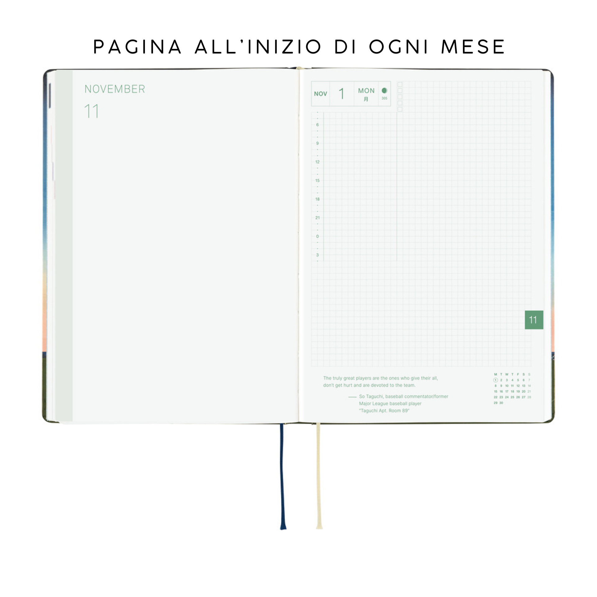 Hobonichi HON A5 2027  - Hiroko Kubota String Telephone Until the Moon is Full