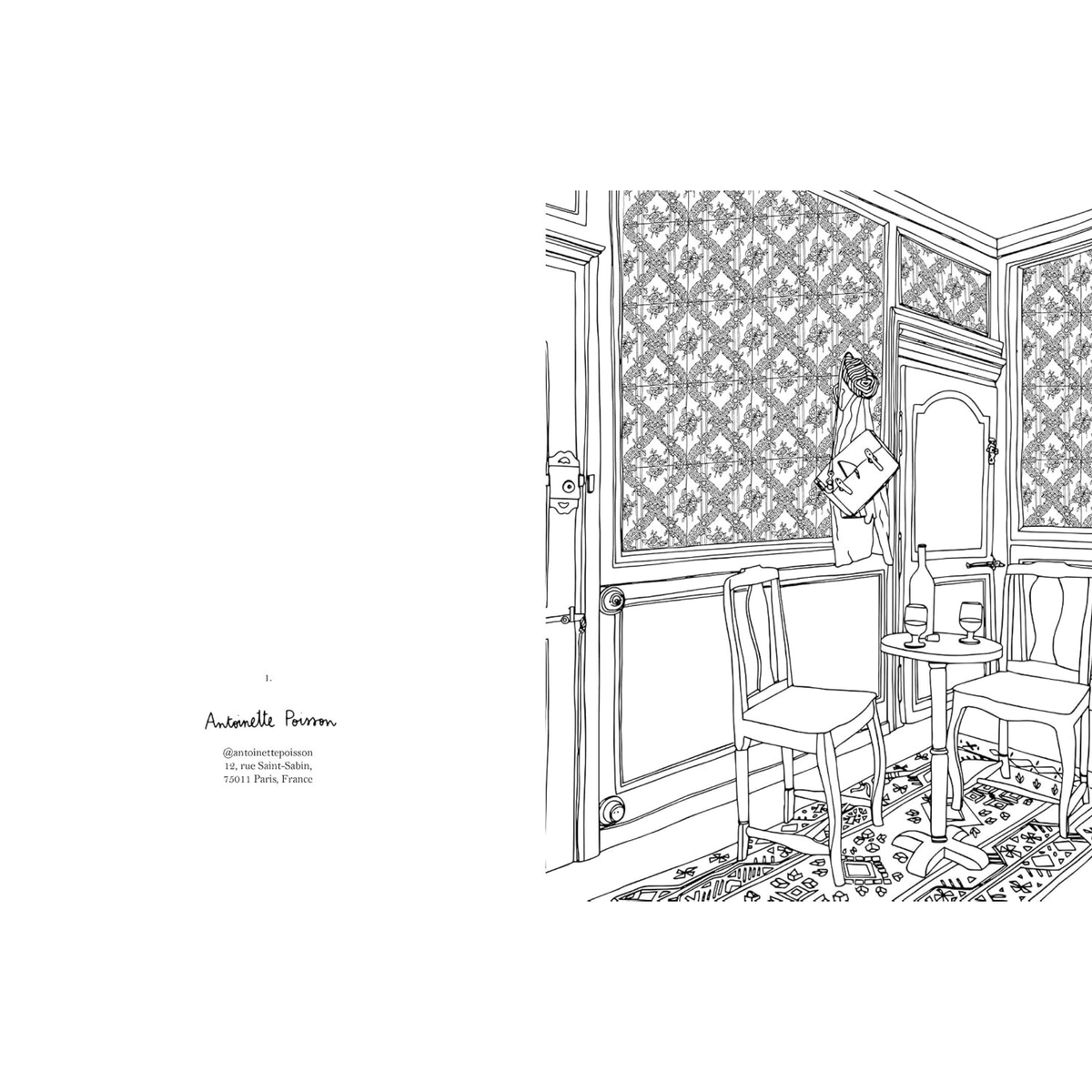 Zoé de Las Cases - Colouring Book Intérieurs