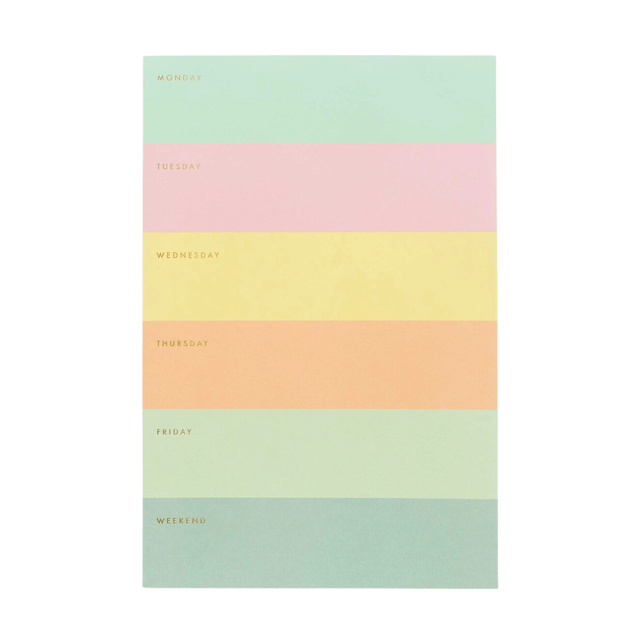 Rifle Paper Planner Weekly Memo Rifle Paper