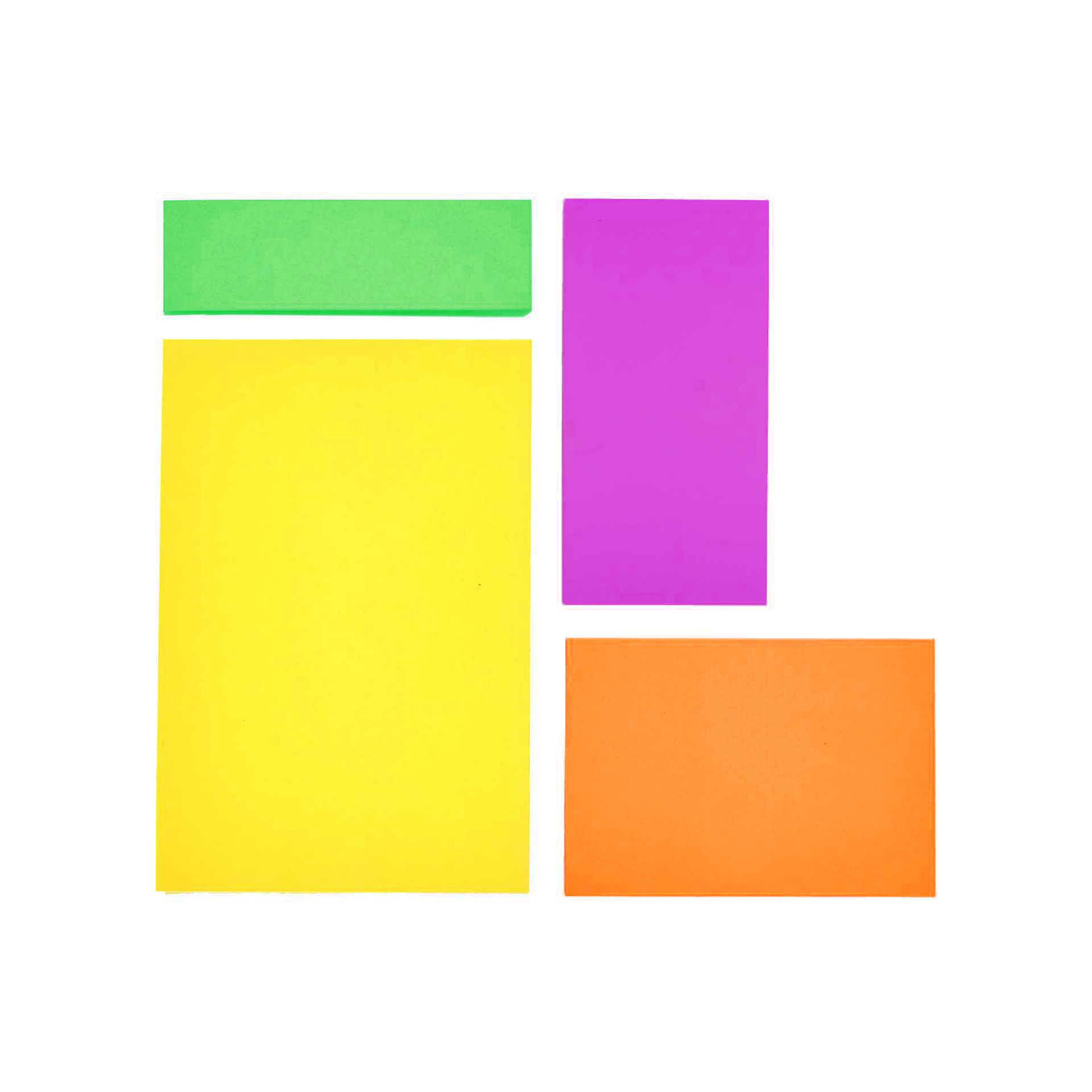 Rico Design Notes Sticky Notes Set Neon