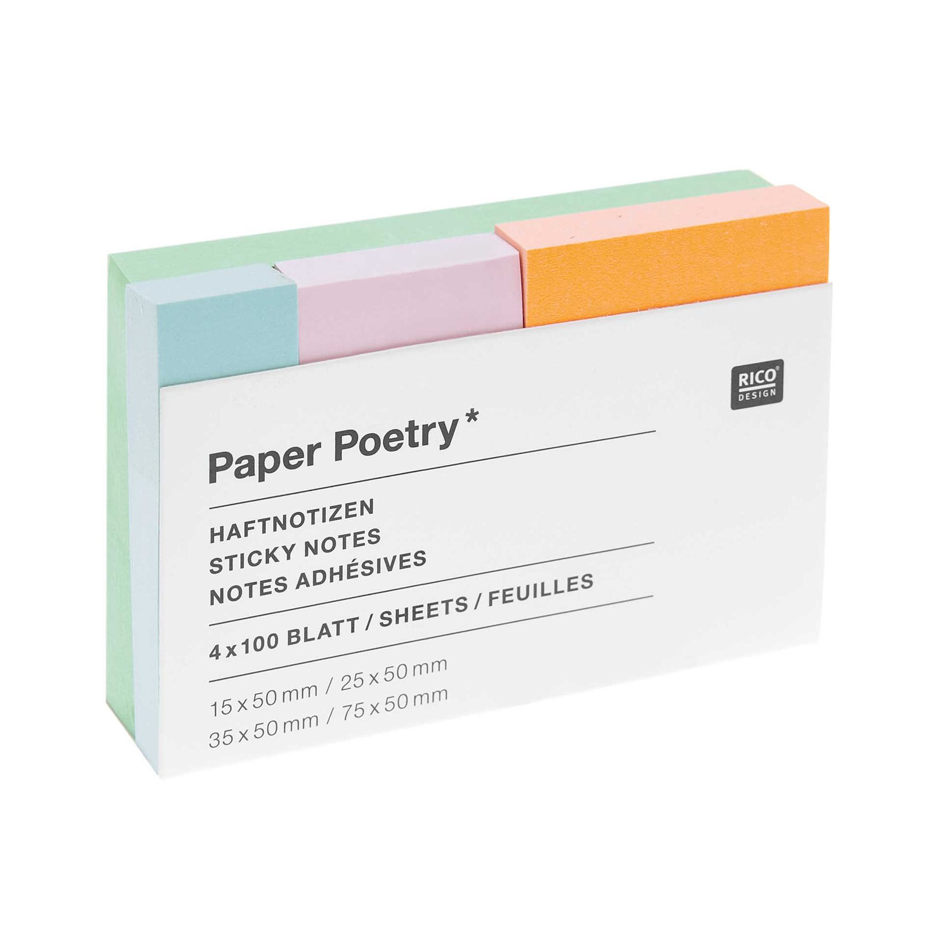 Rico Design Notes Sticky Notes Set Pastel