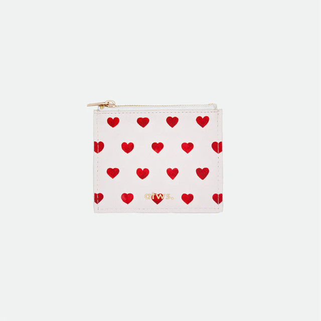 Wallet - Red Hearts