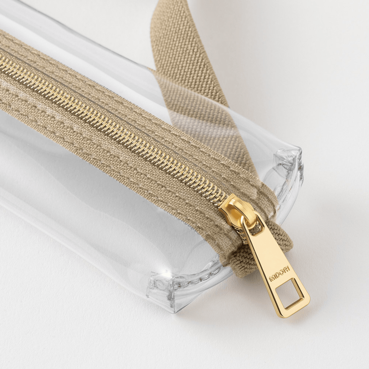 Midori Accessori Astuccio Book Band & Pen Case Clear Type