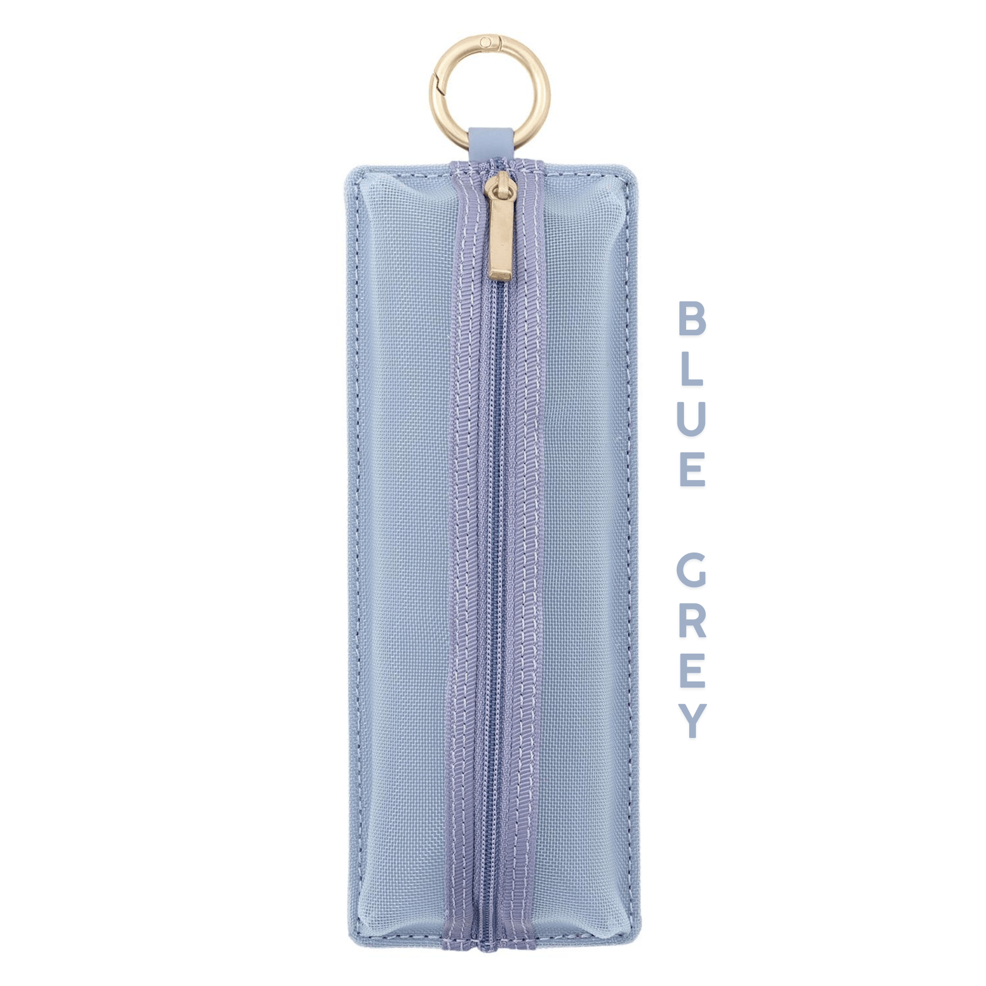 King Jim Hitotoki Accessori BLUE GREY Astuccio Emily Flat Pen Case