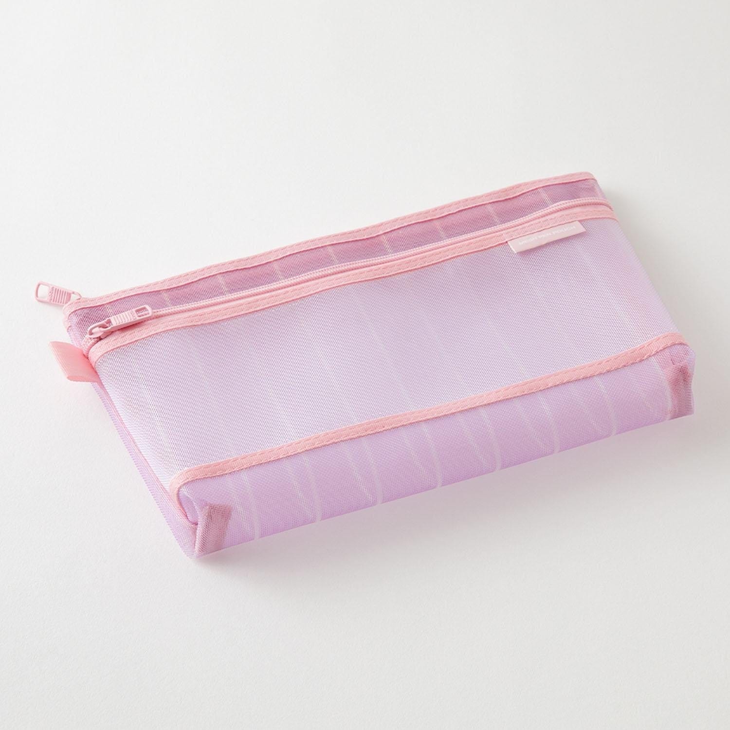 Midori Accessori STRIPE PURPLE Astuccio Midori Mesh Pen Pouch LIMITED EDITION