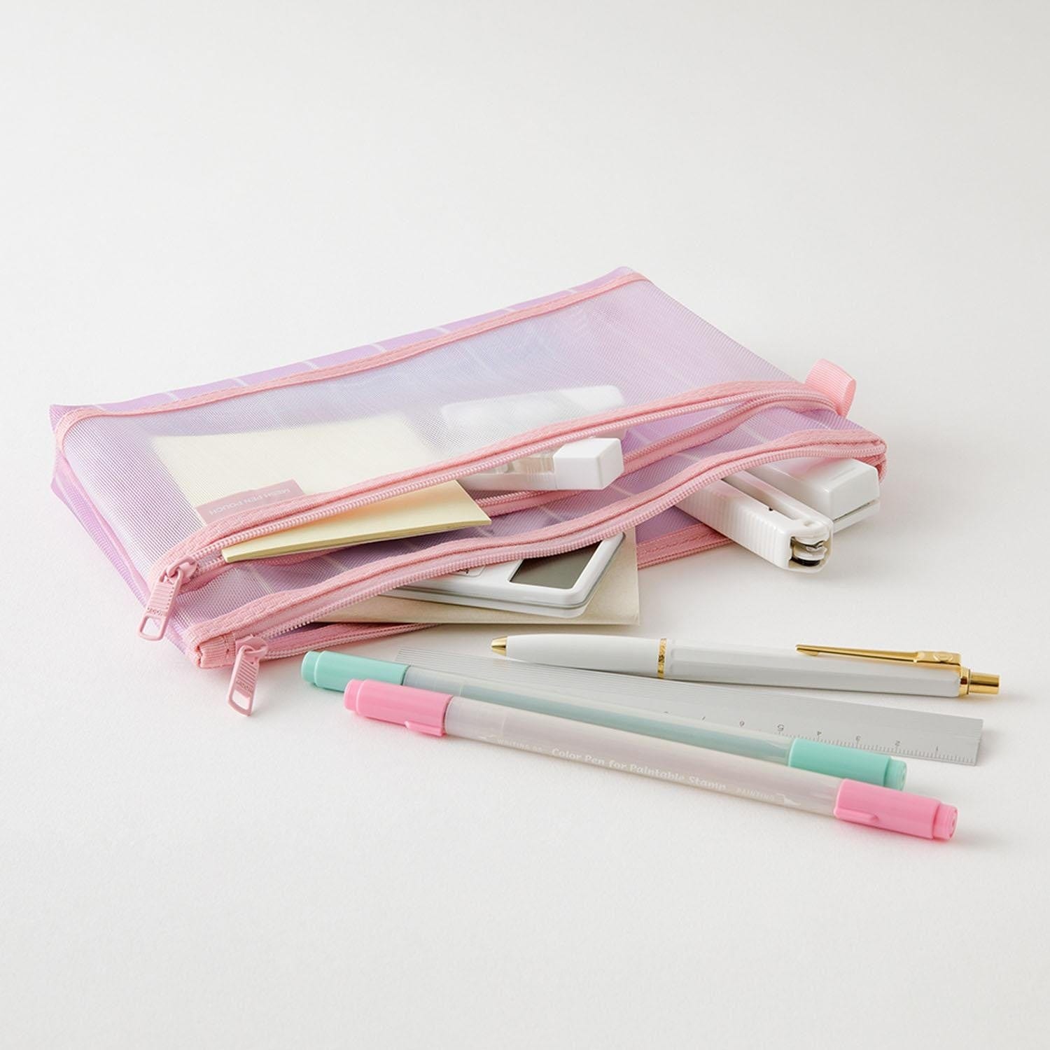 Midori Accessori Astuccio Midori Mesh Pen Pouch LIMITED EDITION