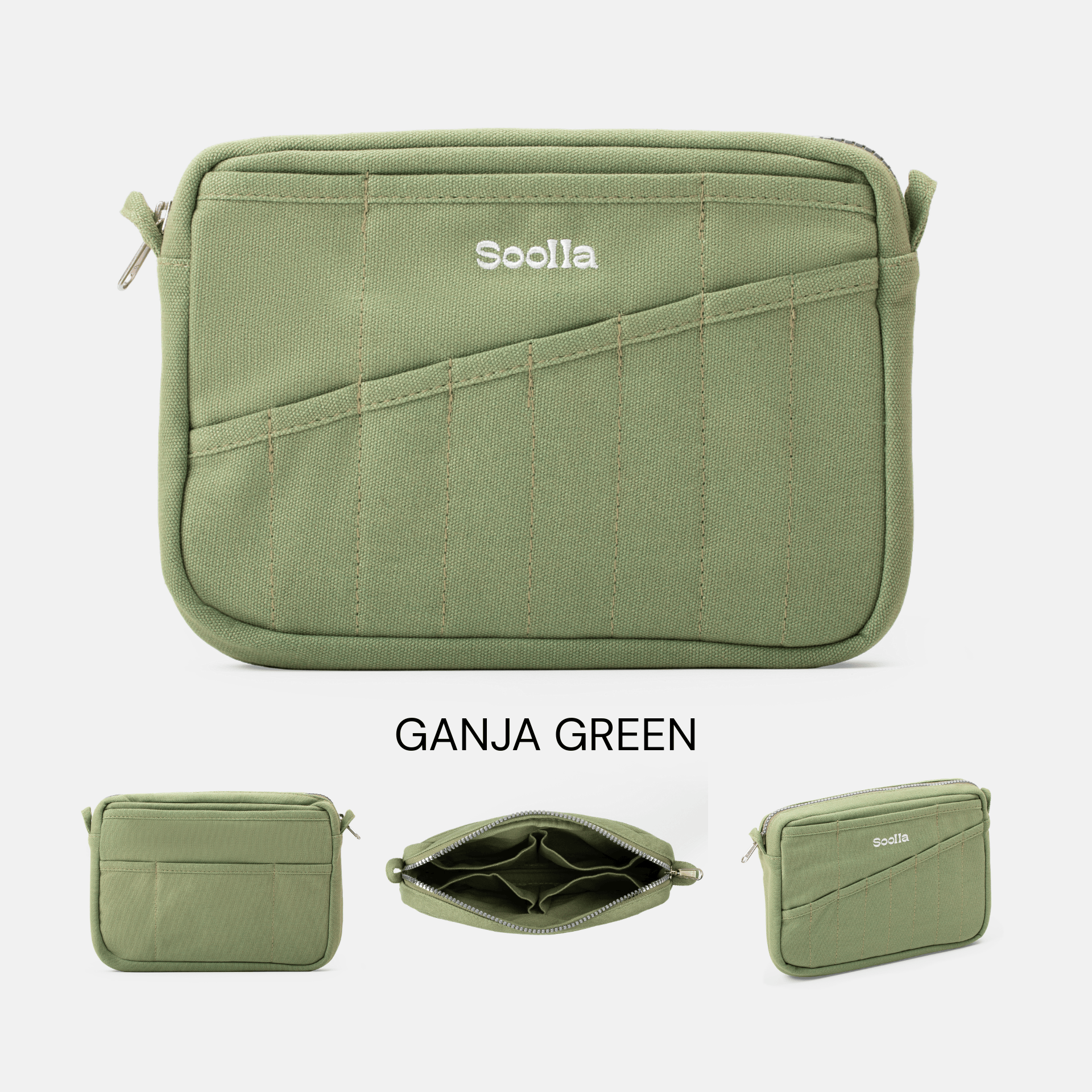 Soolla Accessori GANJA GREEN Astuccio Soolla Studio - MONOCOLOR