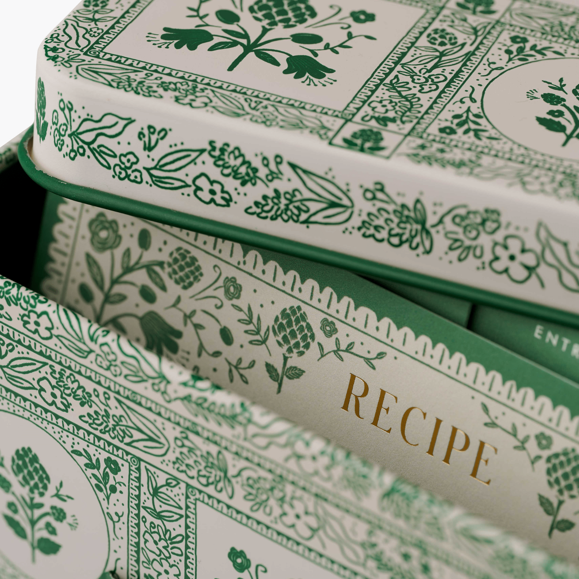Rifle Paper Accessori Box delle Ricette Artichoke