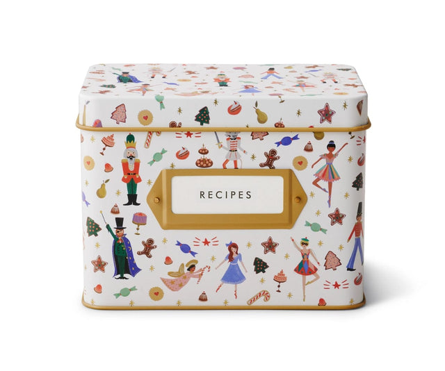 Rifle Paper Accessori Box delle ricette Christmas - Lo Schiaccianoci