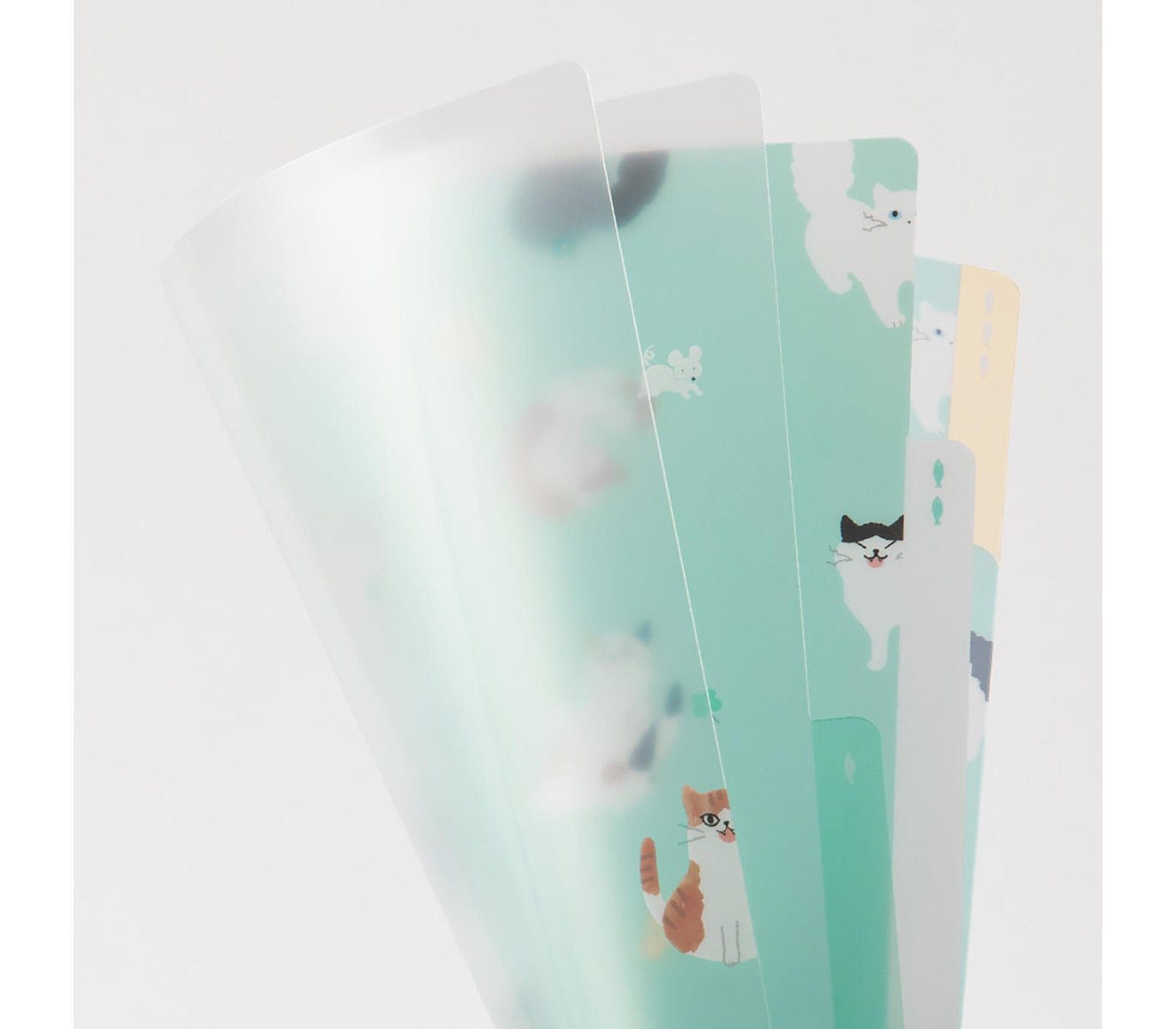 Midori Accessori Cartellina con 3 tasche Cats