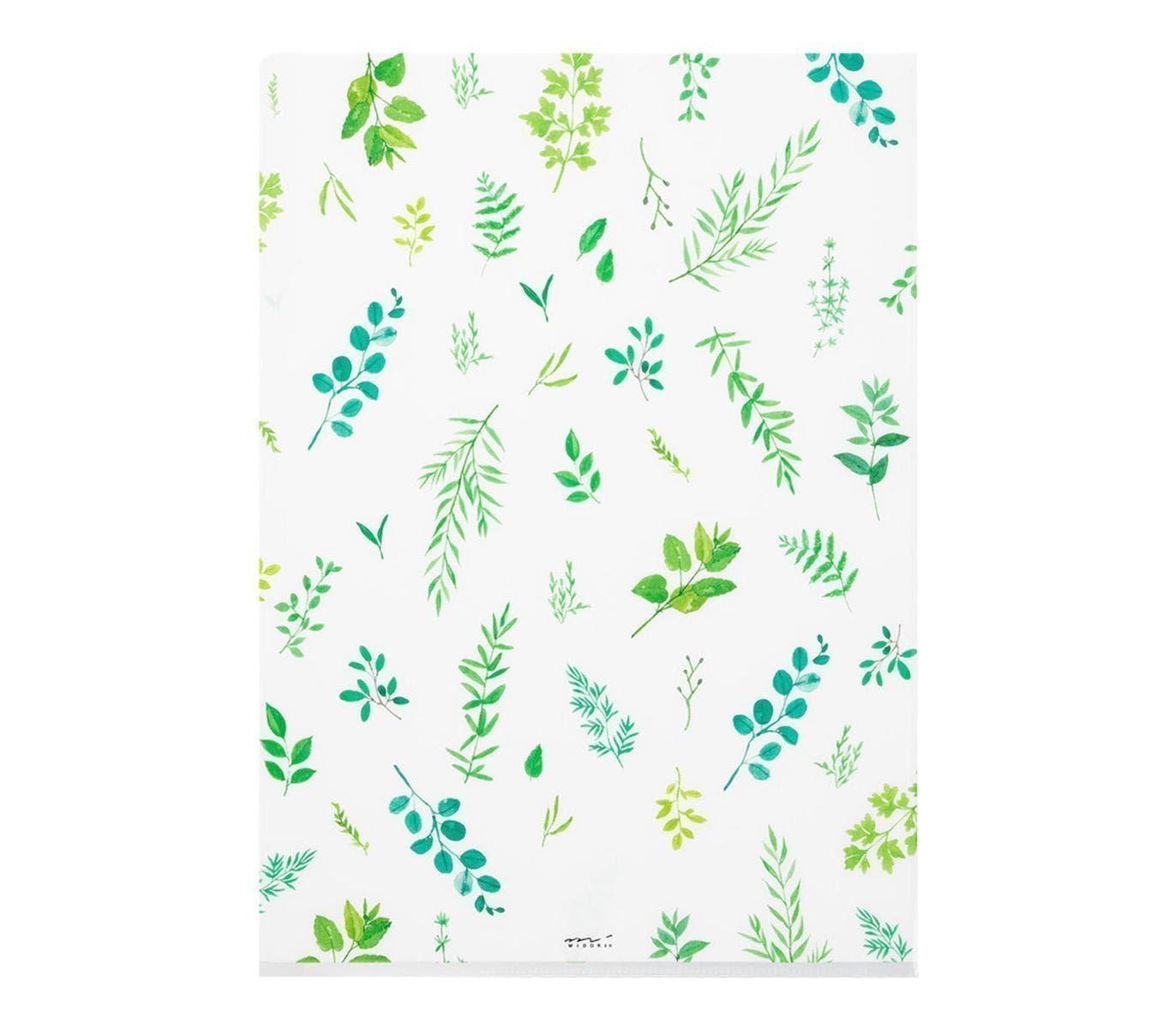 Midori Accessori Cartellina con 3 tasche Leaves