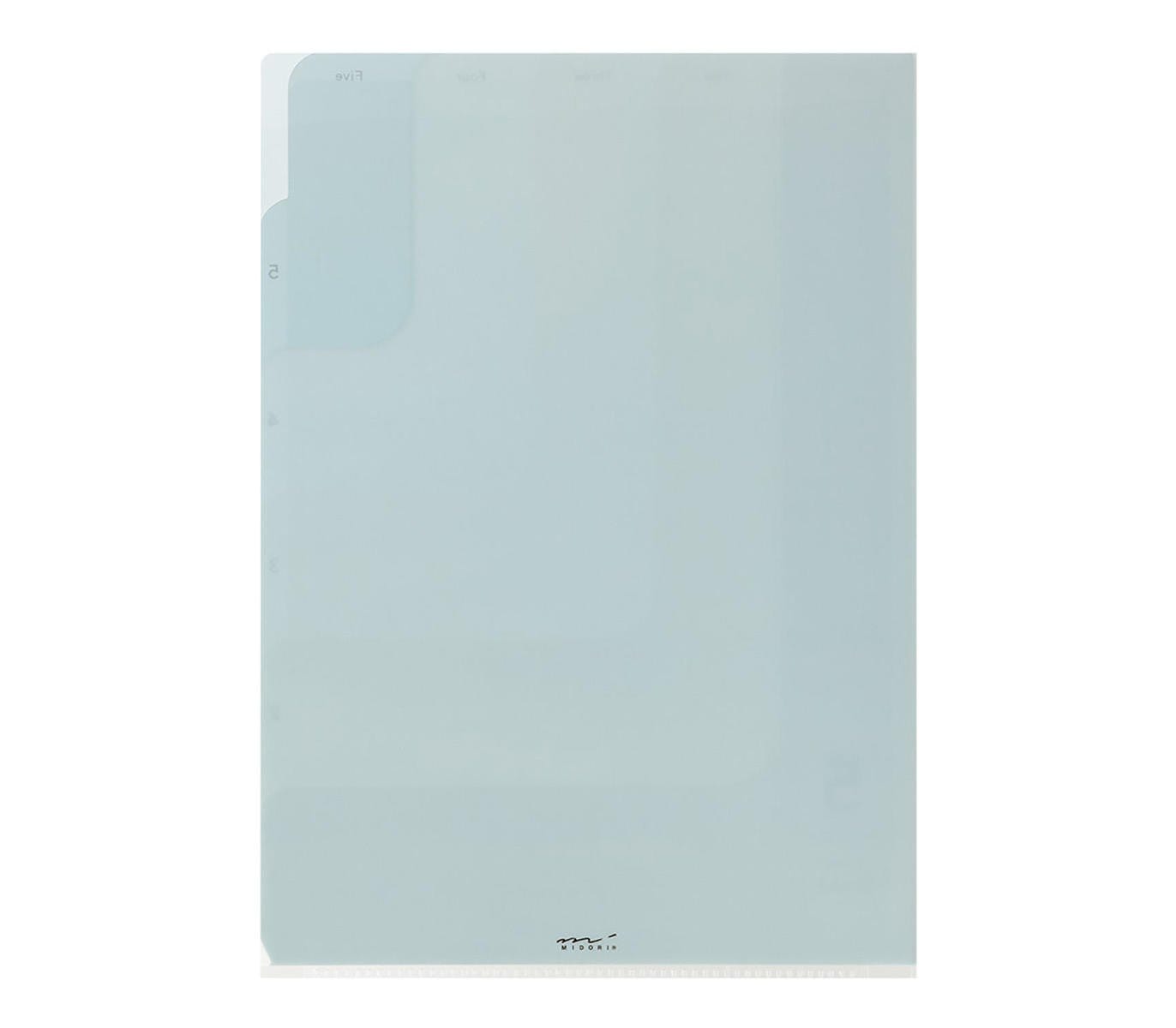 Midori Accessori Cartellina con 5 tasche 2-Way Beige
