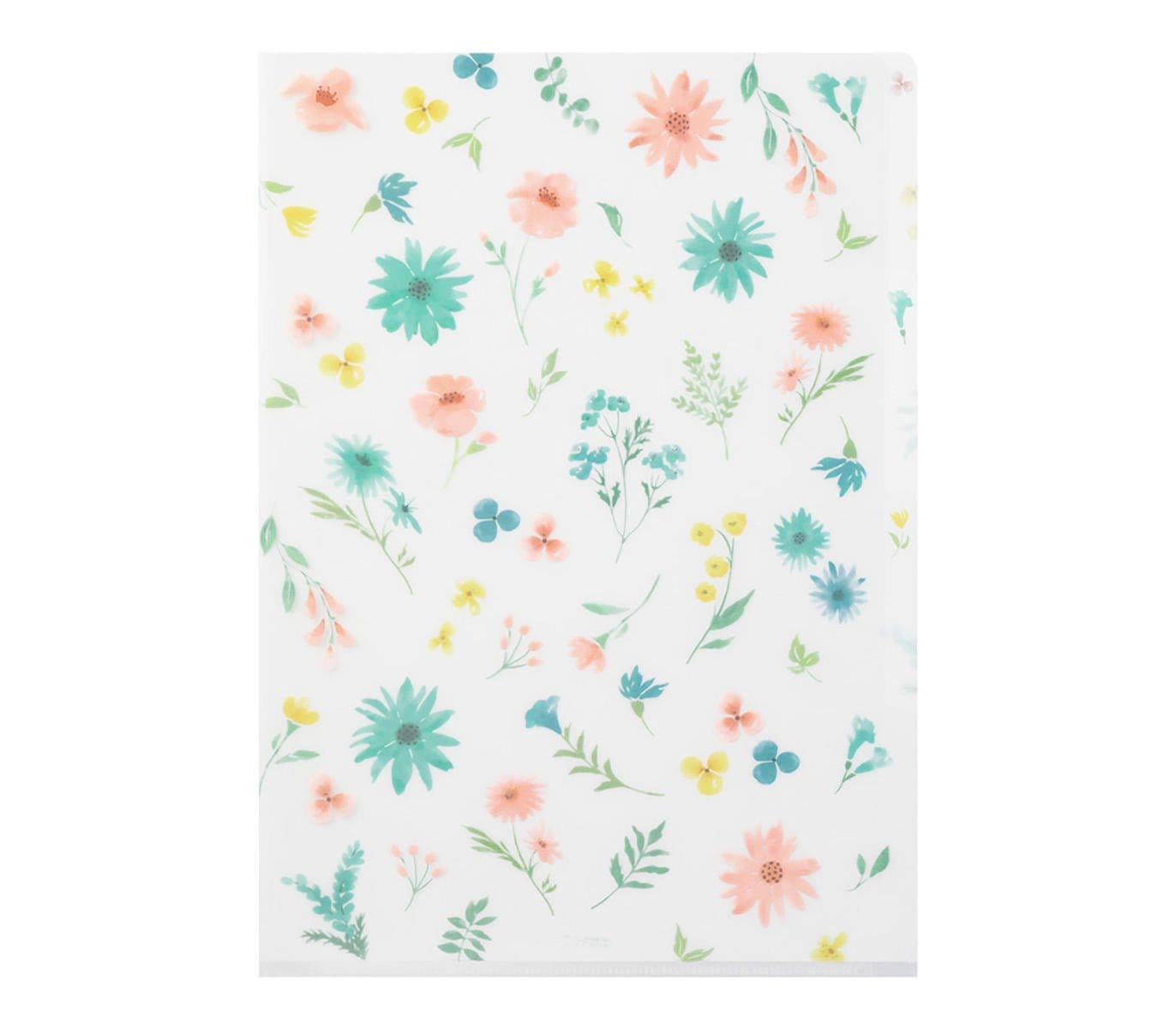 Midori Accessori Cartellina con tasche Flower