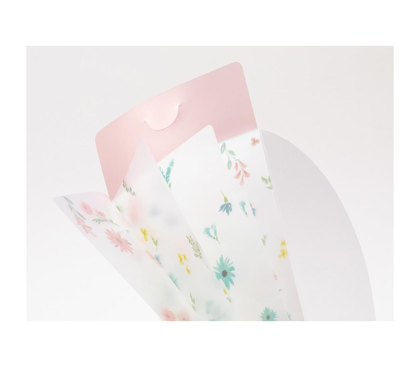 Midori Accessori Cartellina con tasche Flowers A5 Slim